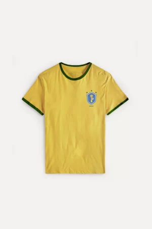 Camiseta Brasil 82 Amarela