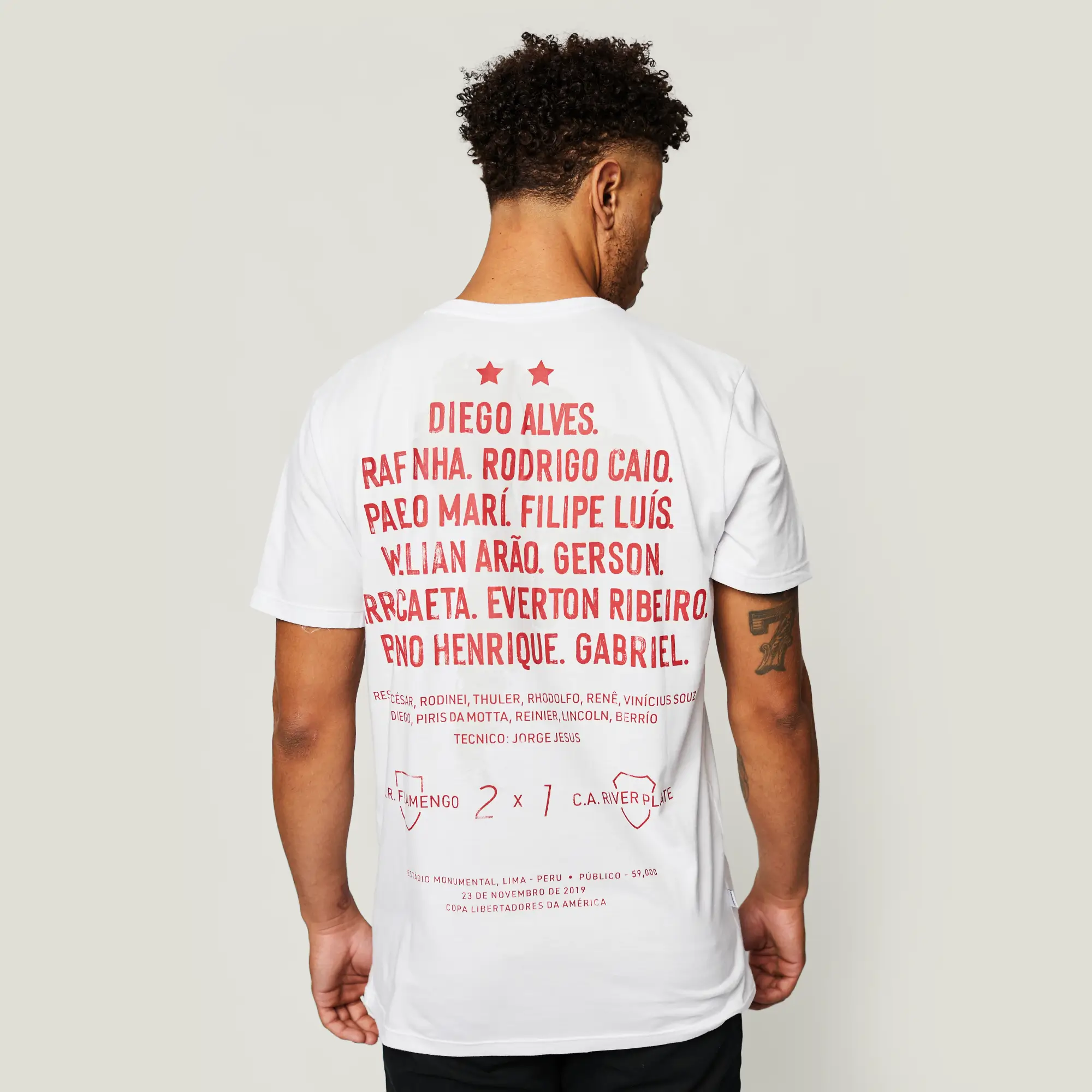 Camiseta legends libertadores 19 branca 3