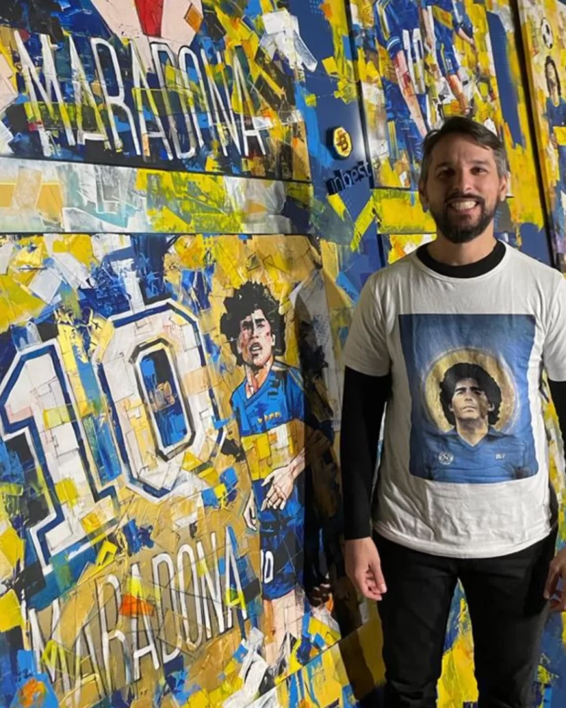 Camiseta Saint Maradona - Paulo Gomes