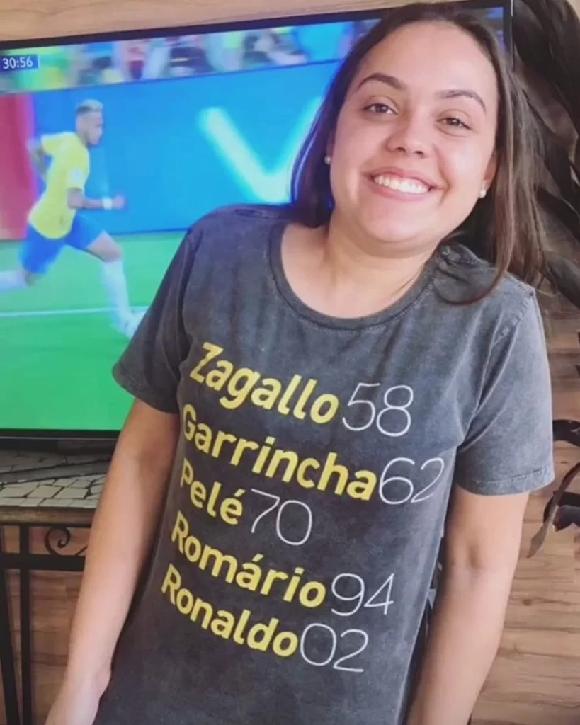 Camiseta Legends Brasil - Natália Alves​